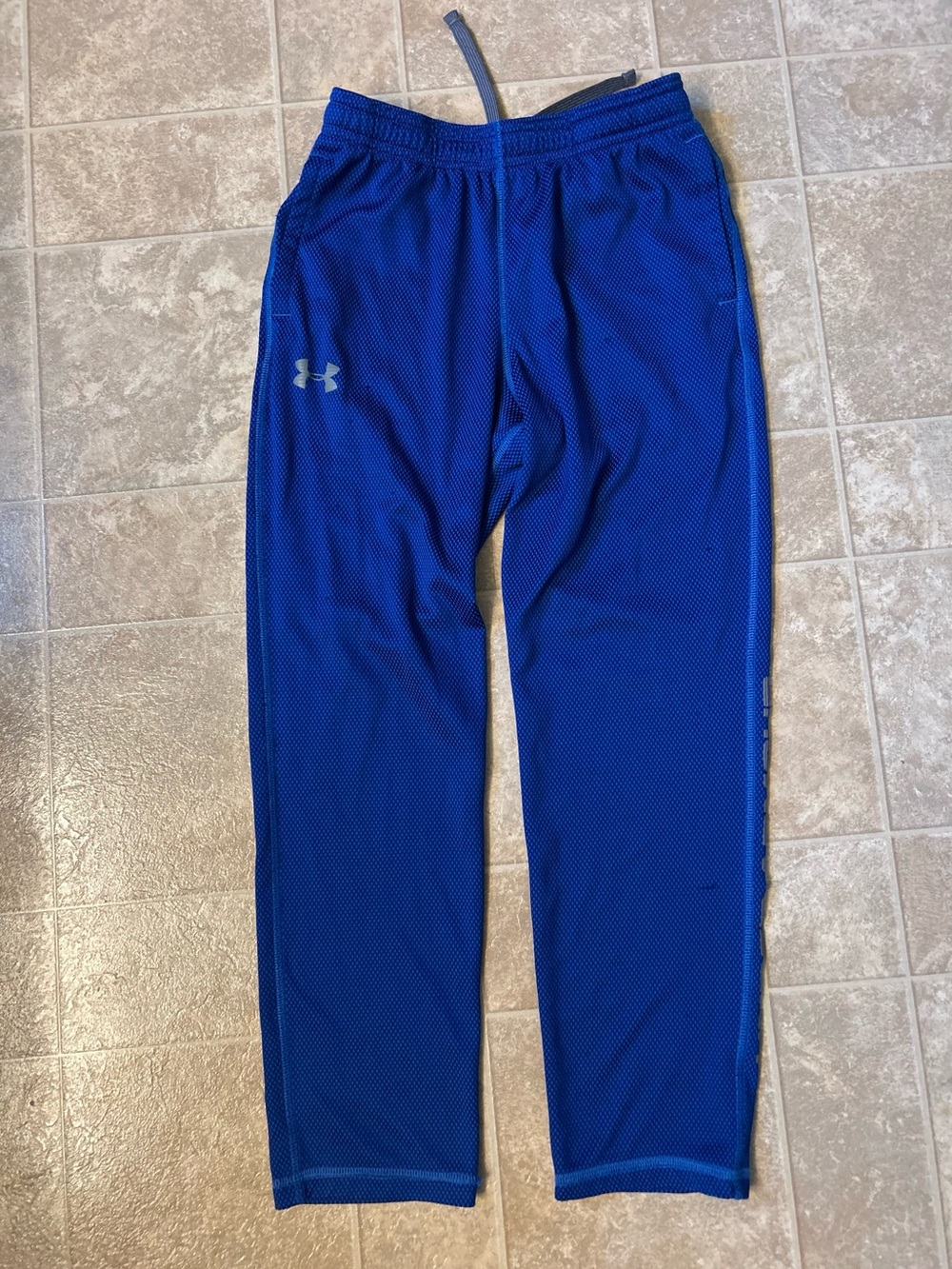 Boy’s Under Armour Royal Blue Performance Track Pants